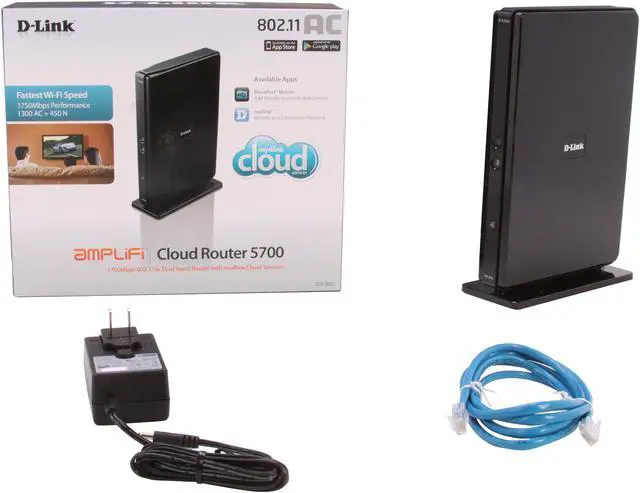 Alt view image 5 of 5 - D-Link Cloud Router 5700 (DIR-865L), Wireless AC 1750, Dual-Band, Gigabit Ports, USB SharePort, mydlink enabled