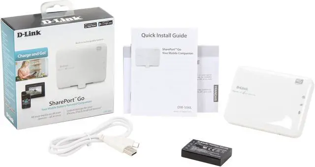 Alt view image 5 of 5 - D-Link SharePort Go Mobile Companion Rechargeable Battery (DIR-506L)