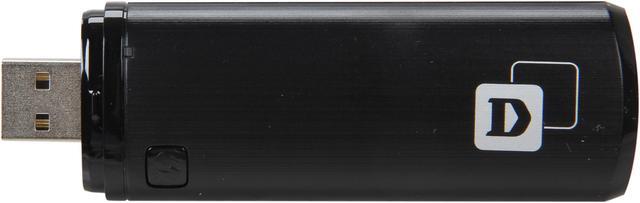 Alt view image 4 of 5 - D-Link Wireless Dual Band AC1200 Mbps USB Wi-Fi Network Adapter (DWA-182)