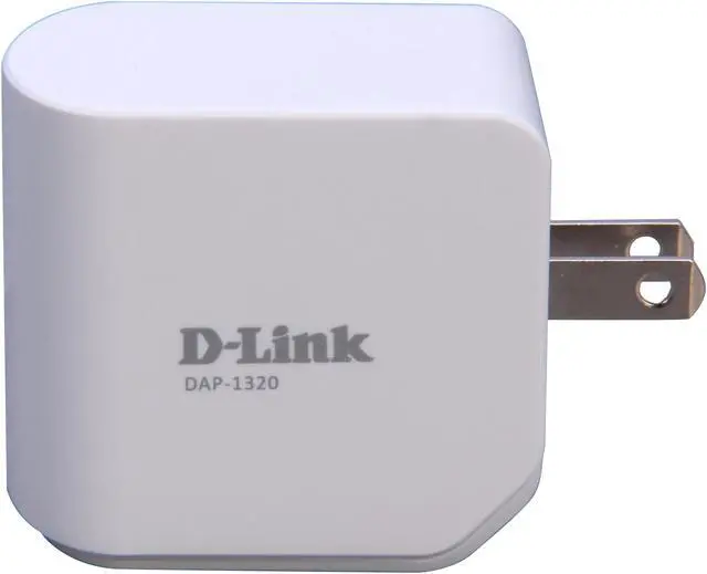 Alt view image 3 of 7 - D-Link Wireless Range Extender (DAP-1320), Wireless N300, One-button WPS set-up