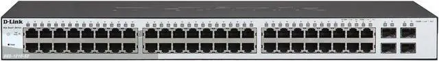Alt view image 2 of 5 - D-Link 52-Port Gigabit Web Smart Switch including 4 SFP ports