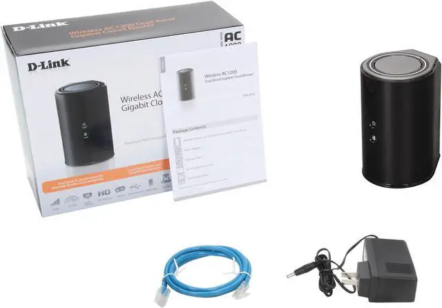 Alt view image 5 of 5 - D-Link Wireless AC 1200 Mbps Home Cloud App-Enabled Dual-Band Gigabit Router - DIR-850L
