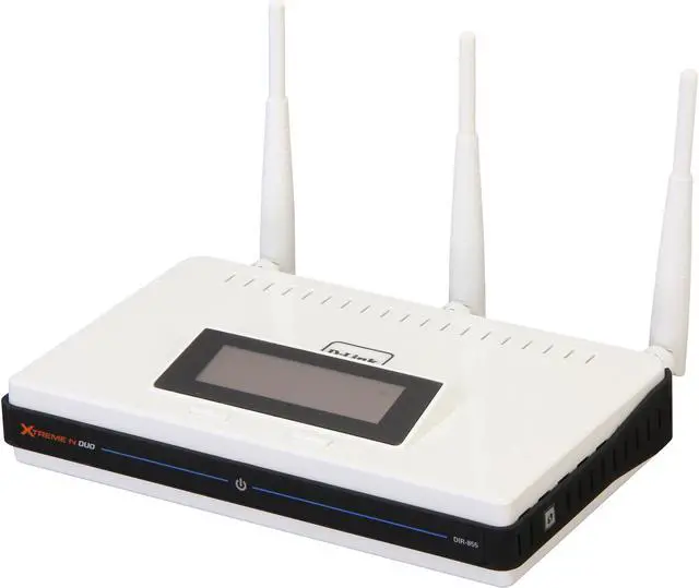 Main image of D-Link DIR-855/RE Xtreme N Duo Gigabit Media Router Manufacturer Recertified IEEE 802.11a/b/g/n, IEEE 802.3/3u/3ab