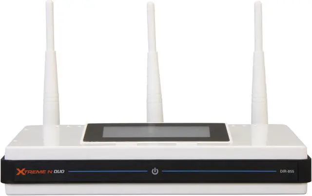 Alt view image 2 of 7 - D-Link DIR-855/RE Xtreme N Duo Gigabit Media Router Manufacturer Recertified IEEE 802.11a/b/g/n, IEEE 802.3/3u/3ab