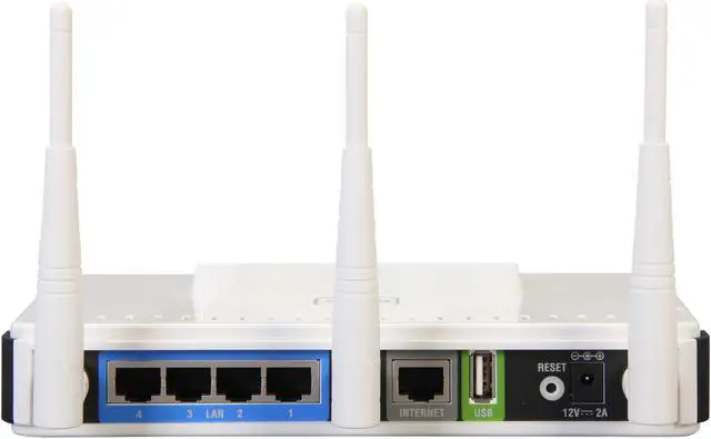 Alt view image 4 of 7 - D-Link DIR-855/RE Xtreme N Duo Gigabit Media Router Manufacturer Recertified IEEE 802.11a/b/g/n, IEEE 802.3/3u/3ab