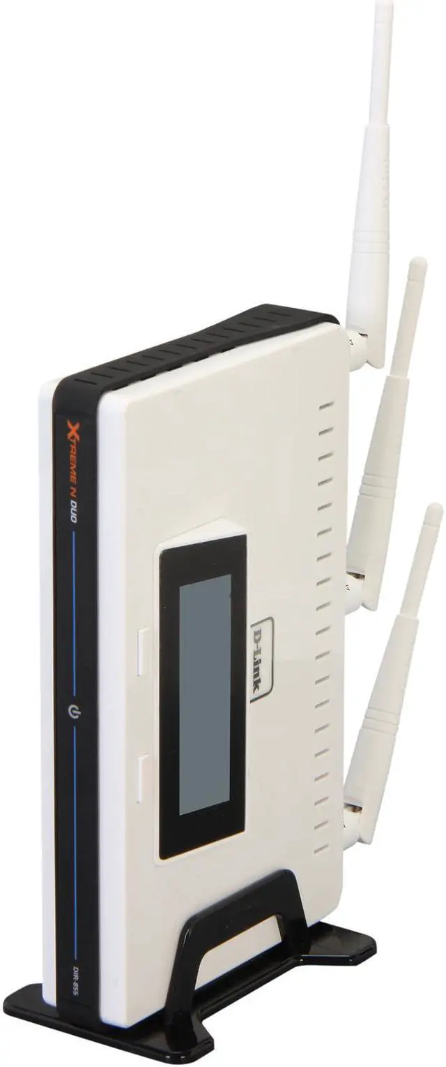 Alt view image 6 of 7 - D-Link DIR-855/RE Xtreme N Duo Gigabit Media Router Manufacturer Recertified IEEE 802.11a/b/g/n, IEEE 802.3/3u/3ab