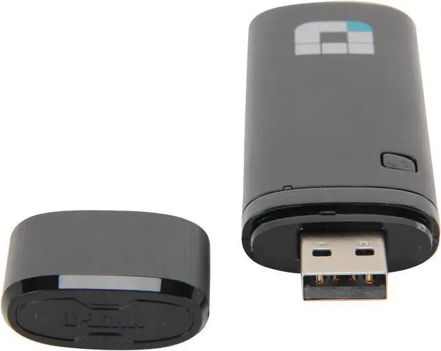 Alt view image 2 of 4 - D-Link Wireless Dual Band AC1000 Mbps USB Wi-Fi Network Adapter (DWA-180)