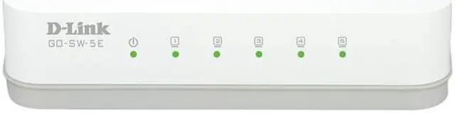 Alt view image 2 of 4 - D-Link GO-SW-5E Unmanaged 10/100Mbps 5-Port Switch