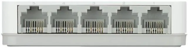 Alt view image 4 of 4 - D-Link GO-SW-5E Unmanaged 10/100Mbps 5-Port Switch