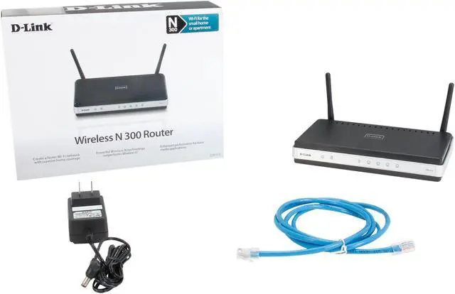 Alt view image 6 of 6 - D-Link DIR-615 Wireless N300 Router, 4-Port Switch, DD-WRT Open Source support