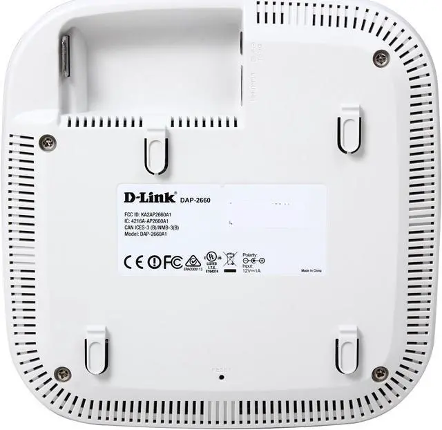 Alt view image 4 of 6 - D-Link DAP-2660 Wireless AC1200 Concurrent Dual Band Gigabit PoE Access Point