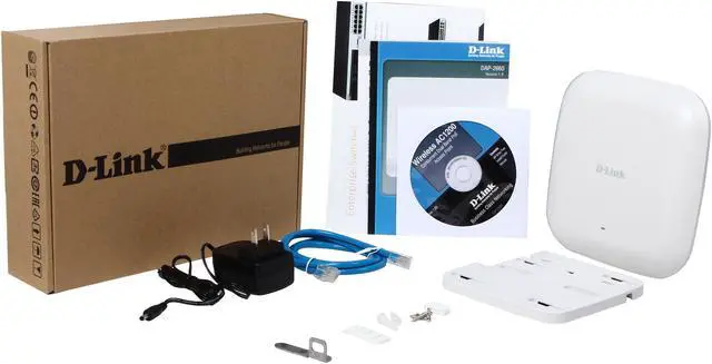 Alt view image 6 of 6 - D-Link DAP-2660 Wireless AC1200 Concurrent Dual Band Gigabit PoE Access Point