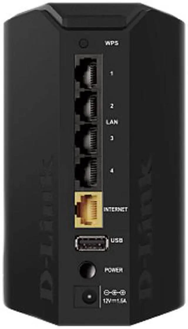Alt view image 4 of 5 - D-Link DIR-818LW/D Wireless AC750 Dual Band Gigabit Cloud Router (Black) IEEE 802.11ac (draft) IEEE 802.11n IEEE 802.11g IEEE 802.11b IEEE 802.11a IEEE 802.3u