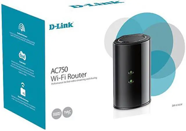 Alt view image 5 of 5 - D-Link DIR-818LW/D Wireless AC750 Dual Band Gigabit Cloud Router (Black) IEEE 802.11ac (draft) IEEE 802.11n IEEE 802.11g IEEE 802.11b IEEE 802.11a IEEE 802.3u