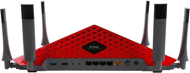 Alt view image 5 of 6 - D-Link DIR-890L/R Wireless AC3200 Ultra Tri-Band Gigabit Router, AC Smartbeam technology
