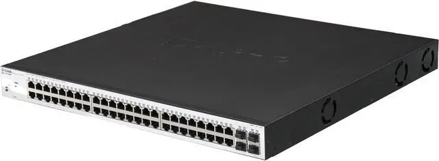 Main image of D-Link DGS-1210-52MP 52-Port Gigabit Web Smart PoE Switch Including 4 Gigabit SFP Ports