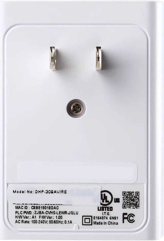 Alt view image 4 of 7 - D-Link DHP-309AV PowerLine AV+ Mini Adapter Starter Kit