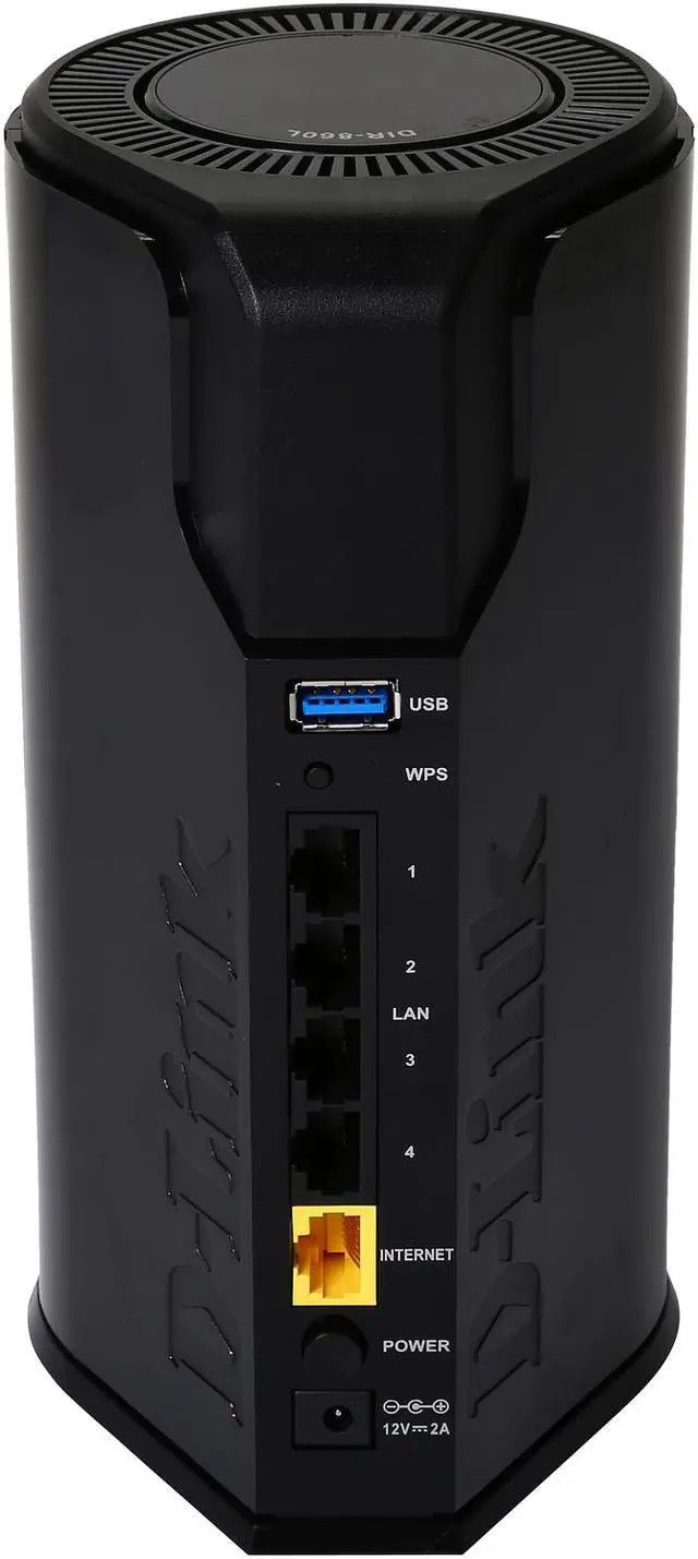 Alt view image 4 of 5 - D-Link DIR-860L Wireless AC1200 Dual Band Gigabit Cloud Router A1 Version
