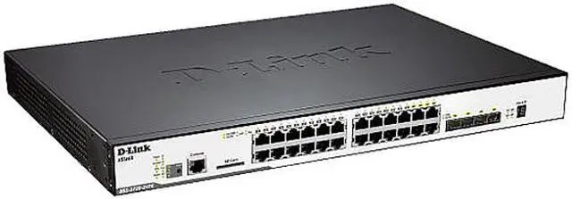 Alt view image 3 of 3 - D-Link DGS-3120-24PC Managed 24-Port Gigabit Stackable Switch