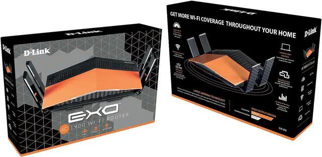 Alt view image 7 of 7 - D-Link DIR-879 AC1900 EXO WiFi Router