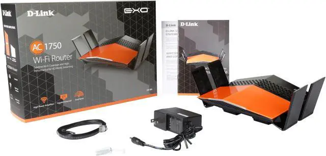 Alt view image 6 of 6 - D-Link DIR-869 AC1750 EXO WiFi Router