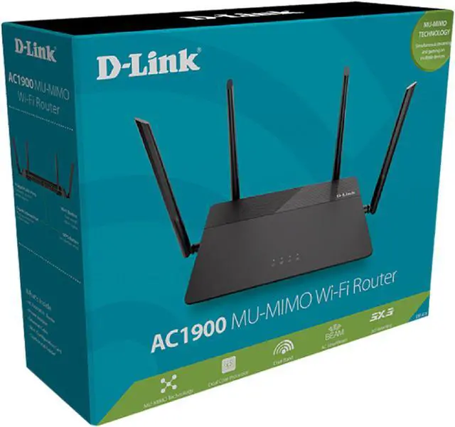 Alt view image 6 of 6 - D-Link DIR-878 AC1900 MU-MIMO Wi-Fi Router
