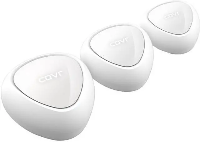 Alt view image 2 of 7 - D-Link AC1200 Whole Home Mesh Wi-Fi System (COVR-C1213) - 3 Pack