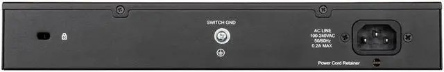 Alt view image 3 of 3 - D-Link Ethernet Switch, 16 Port Easy Smart Managed Gigabit Network Internet Desktop or Rack Mountable (DGS-1100-16V2), Black