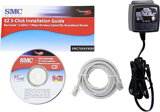 SMC LG-ERICSSON SMC7004VWBR Wireless Router - Newegg.com
