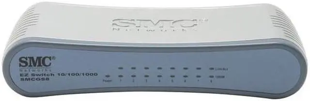 Alt view image 2 of 5 - SMC LG-ERICSSON SMCGS8 Unmanaged Unmanaged 8 Ports Compact Switches