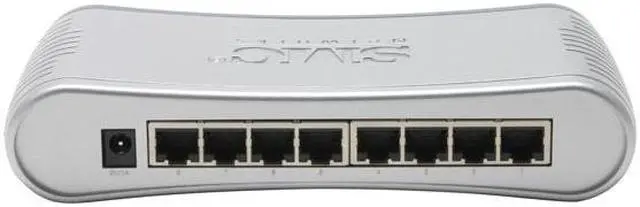 Alt view image 3 of 5 - SMC LG-ERICSSON SMCGS8 Unmanaged Unmanaged 8 Ports Compact Switches