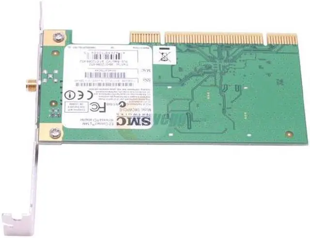 Alt view image 4 of 6 - SMC LG-ERICSSON SMCWPCI-G EZ Connect Wireless Card IEEE 802.11b/g PCI v2.2 (5v/3.3v) Up to 54Mbps Wireless Data Rates
