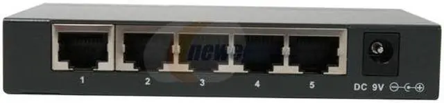 Alt view image 5 of 8 - SMC LG-ERICSSON SMC105DT Unmanaged 5 Ports Internal Power Switches