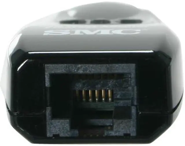 Alt view image 4 of 7 - SMC LG-ERICSSON SMC2208USB/ETH Ethernet Adapter 10/20/100/200Mbps USB 1 x RJ45