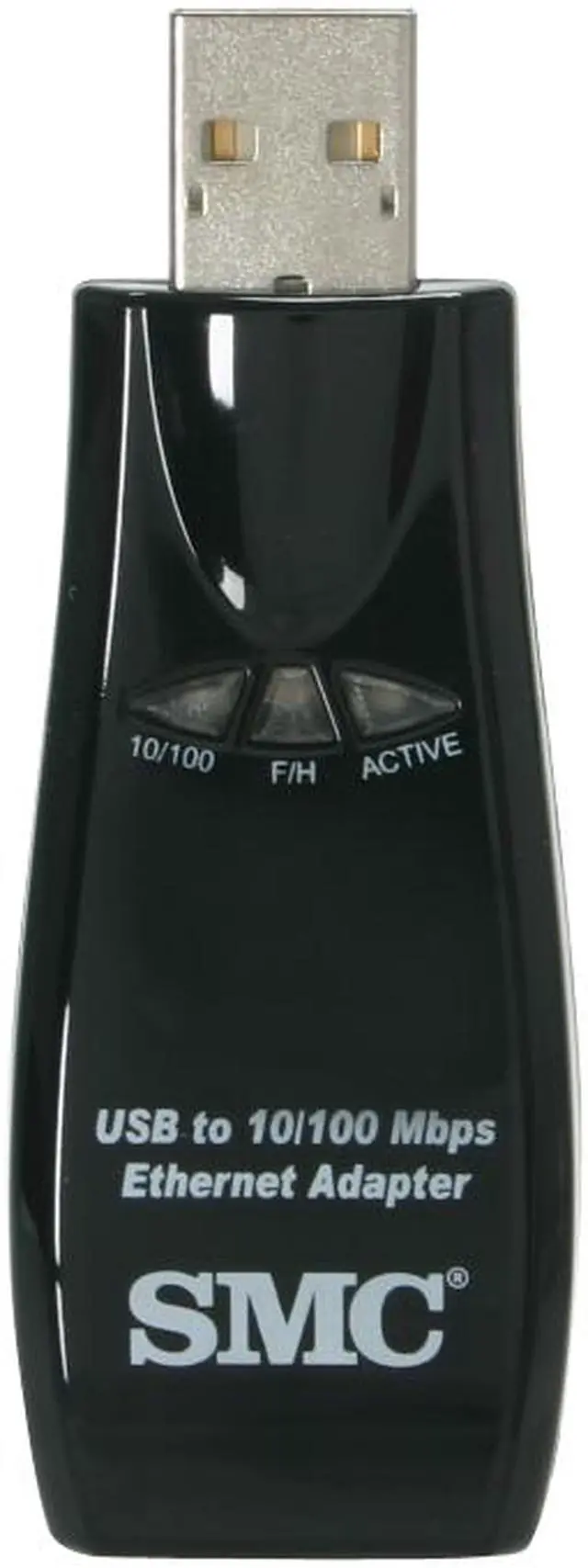 Alt view image 2 of 7 - SMC LG-ERICSSON SMC2208USB/ETH Ethernet Adapter 10/20/100/200Mbps USB 1 x RJ45