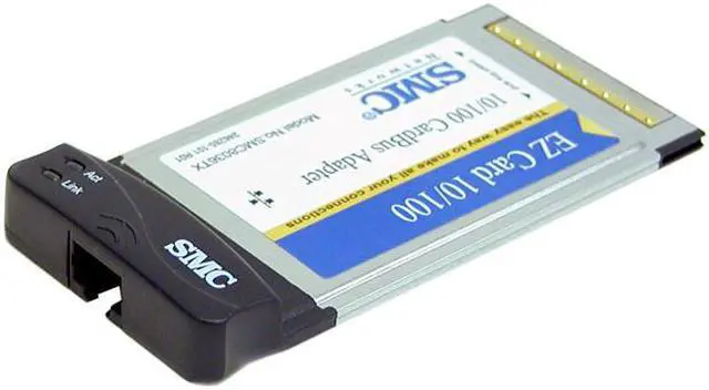 Main image of SMC LG-ERICSSON EZ Card SMC8036TX 10/100 Mbps Fast Ethernet CardBus Adapter