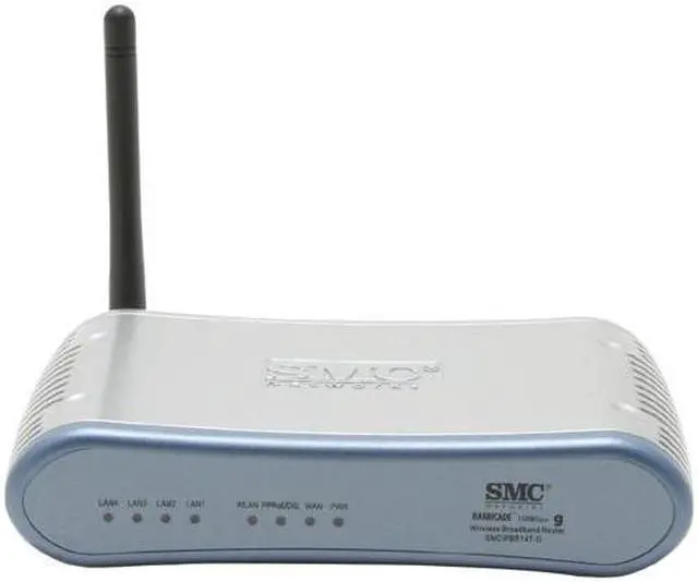 Alt view image 2 of 5 - SMCWBR14T-G Barricade G Wireless Broadband Router 2.4GHz 108Mbp with WDS