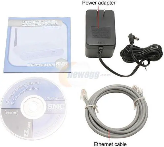 Alt view image 4 of 5 - SMCWBR14T-G Barricade G Wireless Broadband Router 2.4GHz 108Mbp with WDS