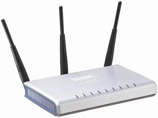 Alt view image 2 of 2 - SMC LG-ERICSSON SMCWBR14-N Barricade N Wireless Broadband Router IEEE 802.3/3u, IEEE 802.11b/g, IEEE802.11n Draft
