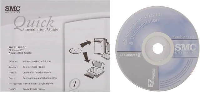 Alt view image 4 of 5 - SMC LG-ERICSSON SMCWUSBT-G2 EZ Connect 108Mbps Wireless Adapter IEEE 802.11b/g USB 2.0 Up to 108Mbps Wireless Data Rates