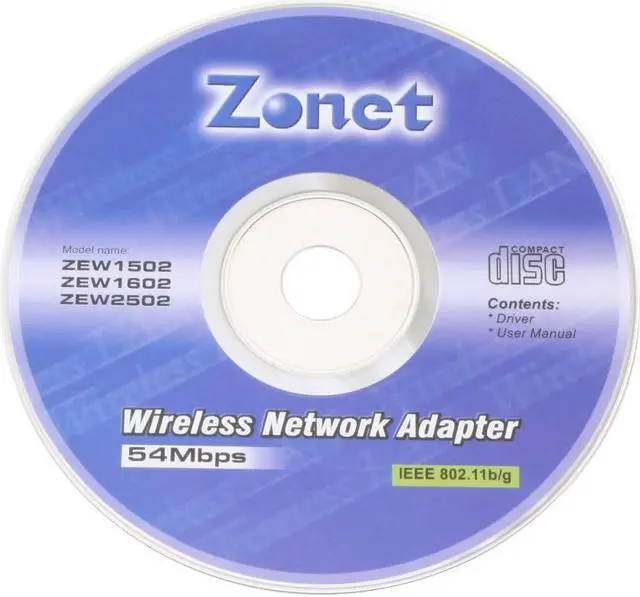 Alt view image 4 of 5 - Zonet ZEW2502 802.11g 54Mbps Wireless Adapter IEEE 802.11b/g USB 2.0 Up to 54Mbps Wireless Data Rates
