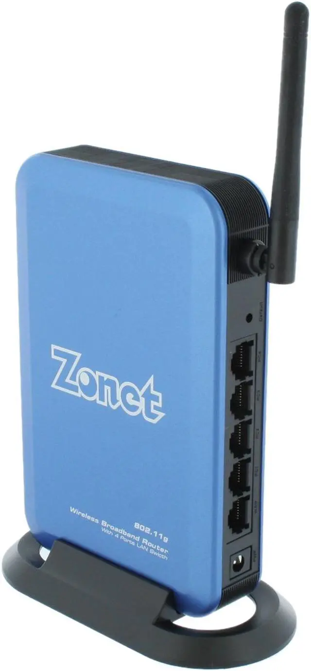 Alt view image 3 of 7 - Zonet ZSR1134WE Wireless Broadband Router w/ 4pt LAN Switch IEEE 802.3/3u, IEEE 802.11b/g