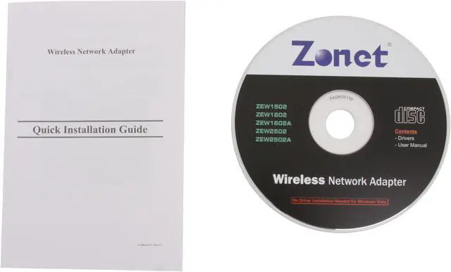 Alt view image 5 of 6 - Zonet ZEW2502A Wireless Adapter w/USB Cable IEEE 802.11b/g USB 2.0 Up to 54Mbps Wireless Data Rates