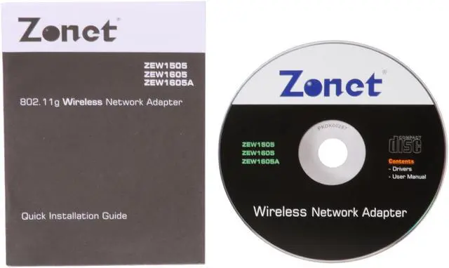 Alt view image 6 of 7 - Zonet ZEW1605A 802.11g Wireless Adapter w/Extended Antenna IEEE 802.11b/g PCI Up to 54Mbps Wireless Data Rates