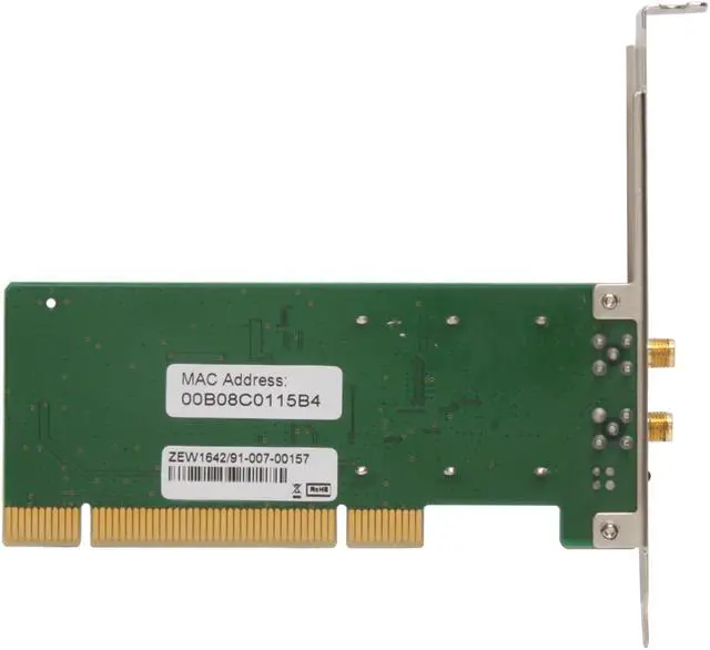 Alt view image 5 of 7 - Zonet ZEW1642 Wireless Adapter IEEE 802.11b/g, IEEE 802.11n Draft 2.0 PCI