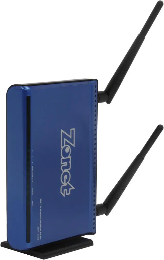 Alt view image 6 of 9 - Zonet ZSR4134WE Wireless Router IEEE 802.11b/g, IEEE 802.11n Draft 2.0