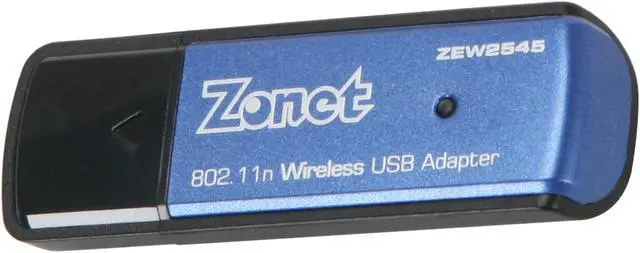 Main image of Zonet ZEW2545 IEEE 802.11b/g/n Draft 2.0 USB 2.0 Wireless Adapter 1T1R Up to 150Mbps Wireless Data Rates