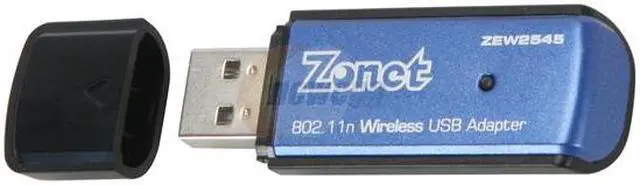 Alt view image 2 of 5 - Zonet ZEW2545 IEEE 802.11b/g/n Draft 2.0 USB 2.0 Wireless Adapter 1T1R Up to 150Mbps Wireless Data Rates