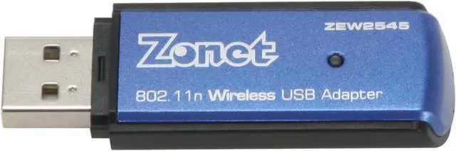 Alt view image 3 of 5 - Zonet ZEW2545 IEEE 802.11b/g/n Draft 2.0 USB 2.0 Wireless Adapter 1T1R Up to 150Mbps Wireless Data Rates