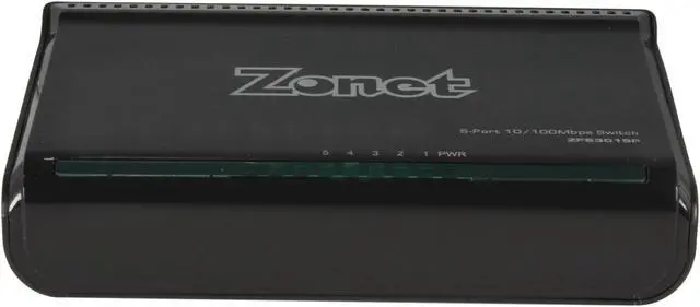 Alt view image 2 of 6 - Zonet ZFS3015P Switch